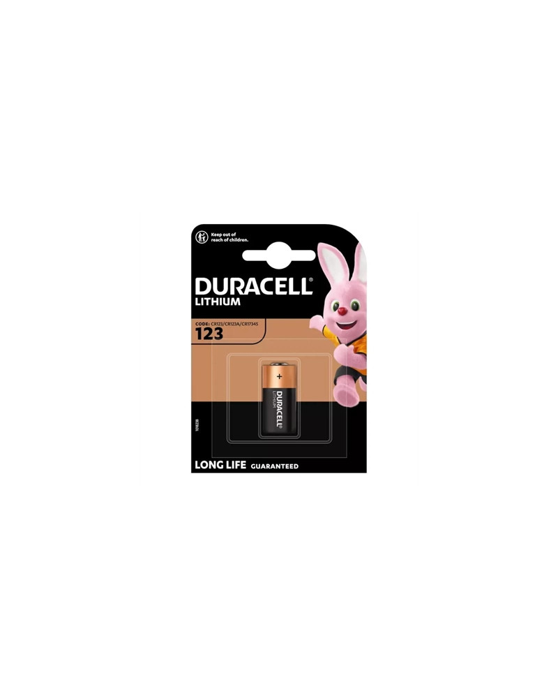 Duracell Ultra Pila Litio CR123A 3V