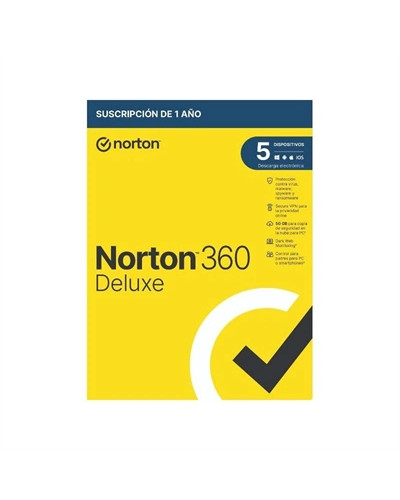 NORTON 360 DELUXE 50GB ES 1L/1A ESD