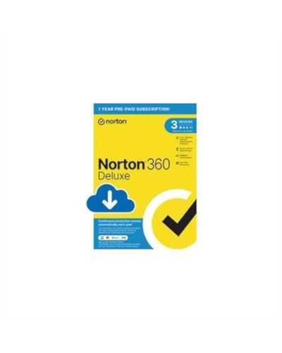 NORTON 360 DELUXE 25GB ES 1U 3L/1A ESD