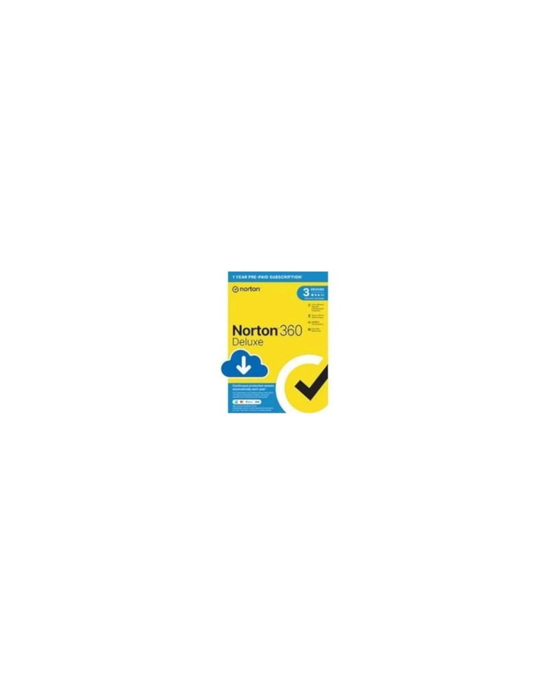 NORTON 360 DELUXE 25GB ES 1U 3L/1A ESD