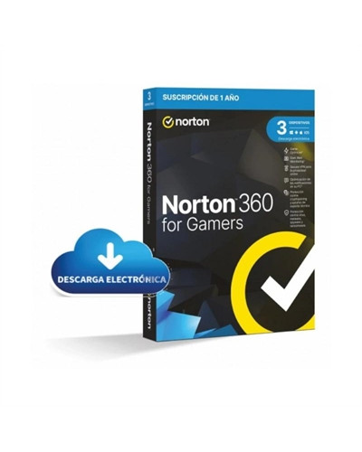 NORTON 360 FOR GAMERS 50GB ES 1U 3L/1A ESD
