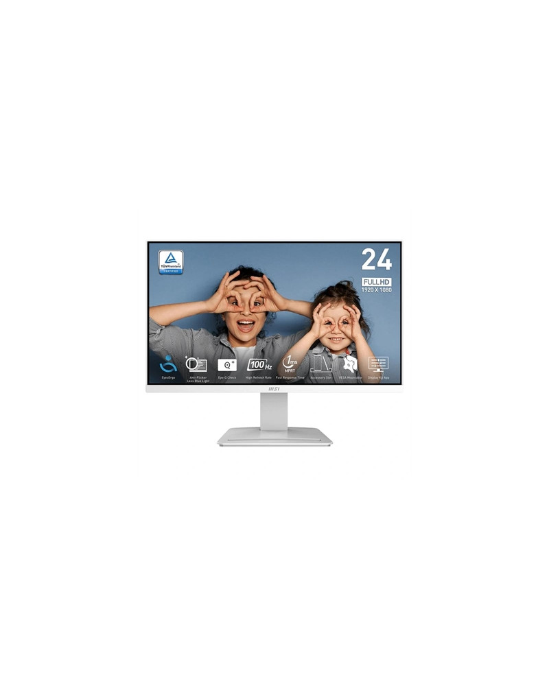 MSI MP2412W Monitor 23.8" IPS FHD 100h HDMI DP Bco