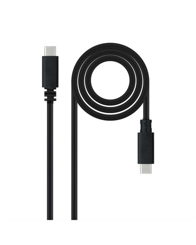 Nanocable Cable USB2.0 3A USB-C/M-USB-C/M 1.5 M