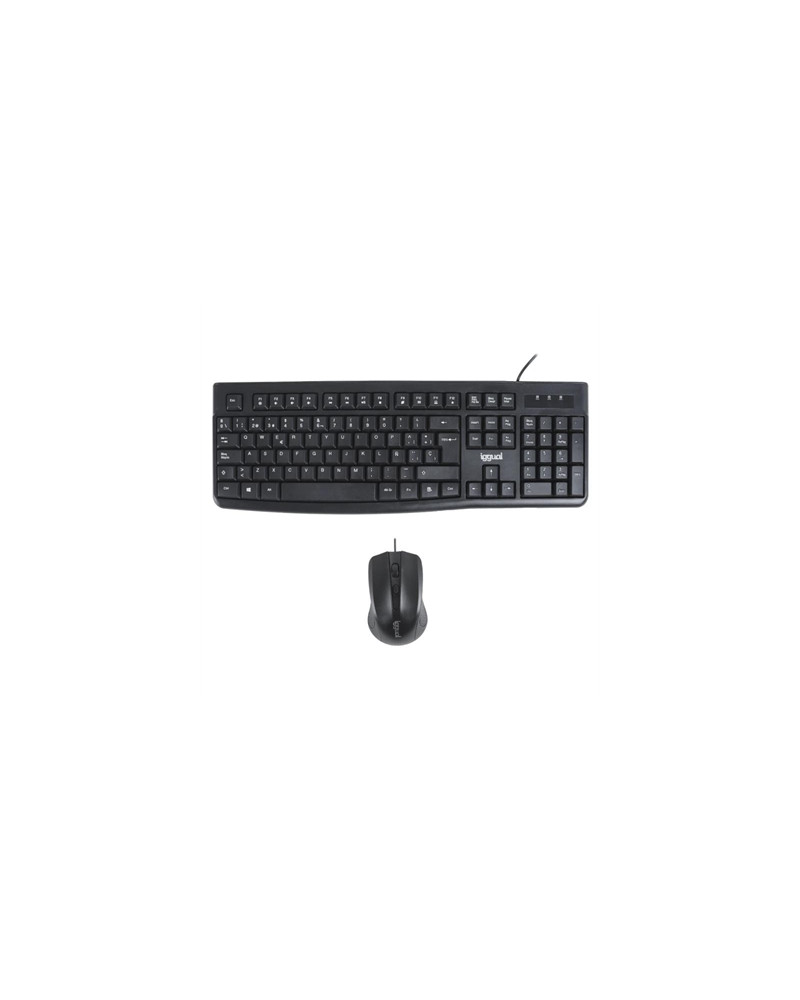 iggual Kit teclado y ratón CMK-BUSINESS2 negro
