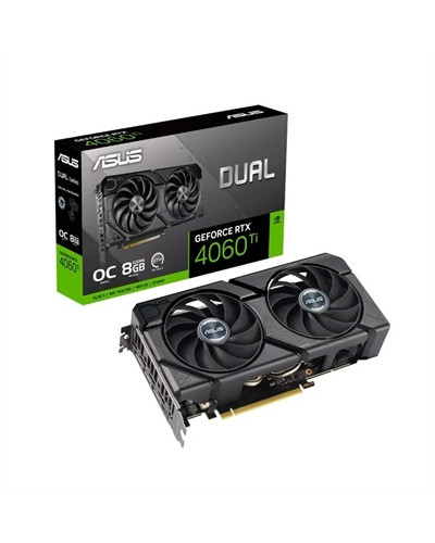 ASUS VGA NVIDIA DUAL RTX 4060 TI O8G EVO 8GB DDR6