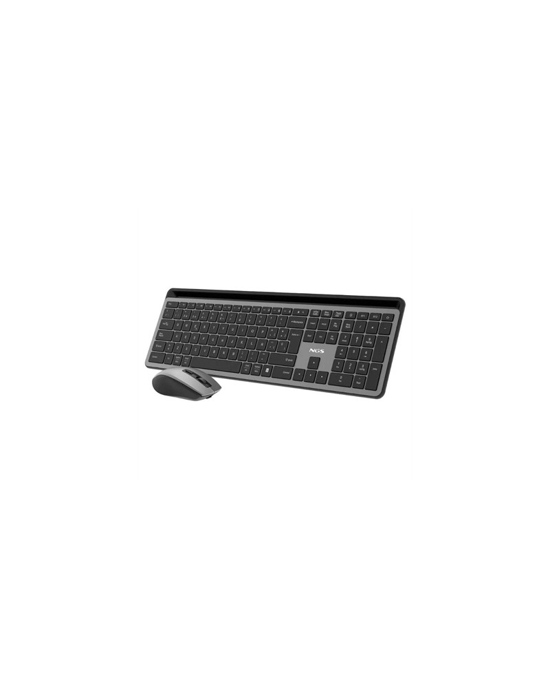 NGS Kit teclado+raton Eclipse Multi, Recargable