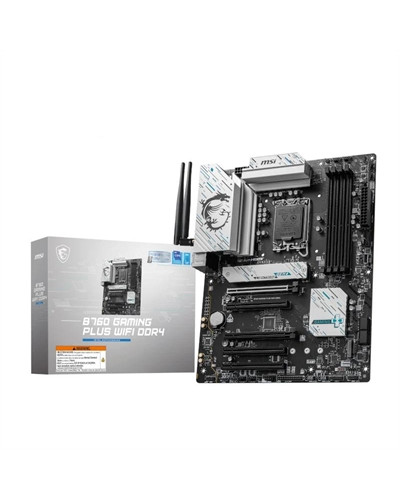 MSI Placa Base B760 GAMING PLUS WIFI DDR4 1700