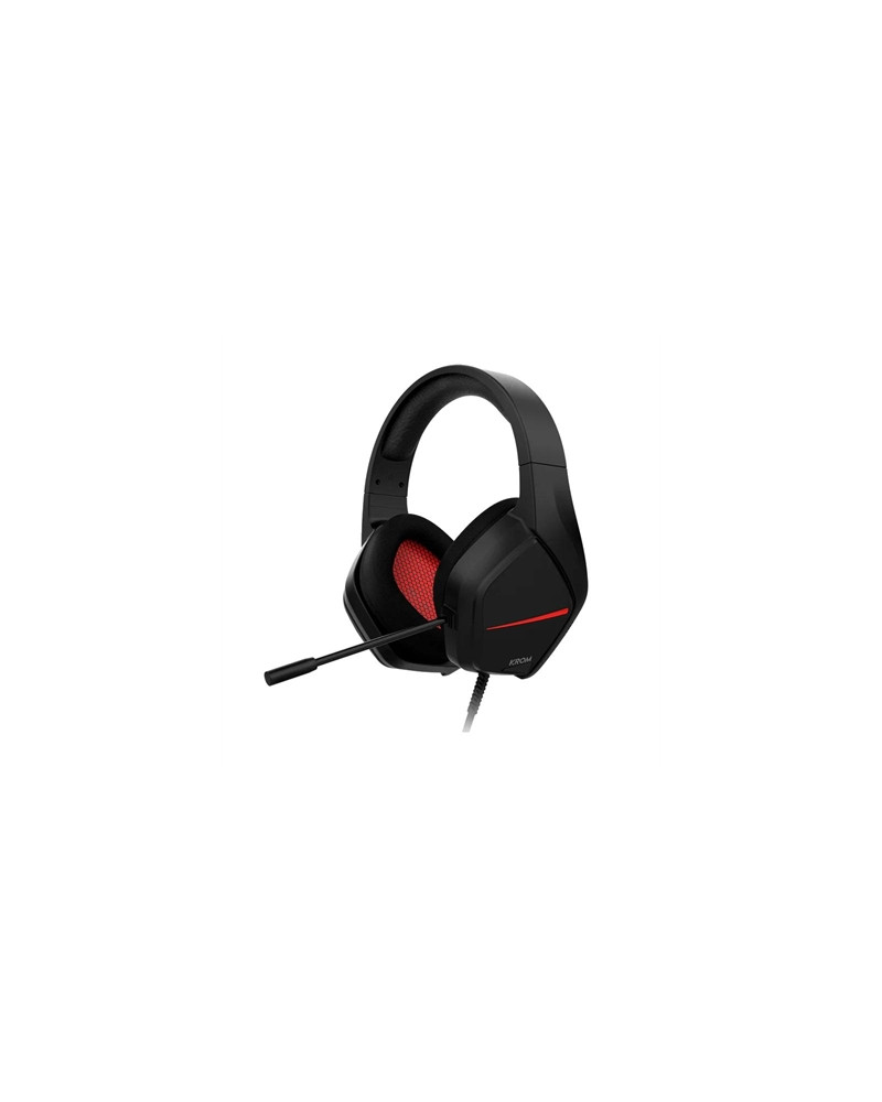 KROM KOPA MOVE AURICULAR GAMNG ESTEREO NEGRO ROJO