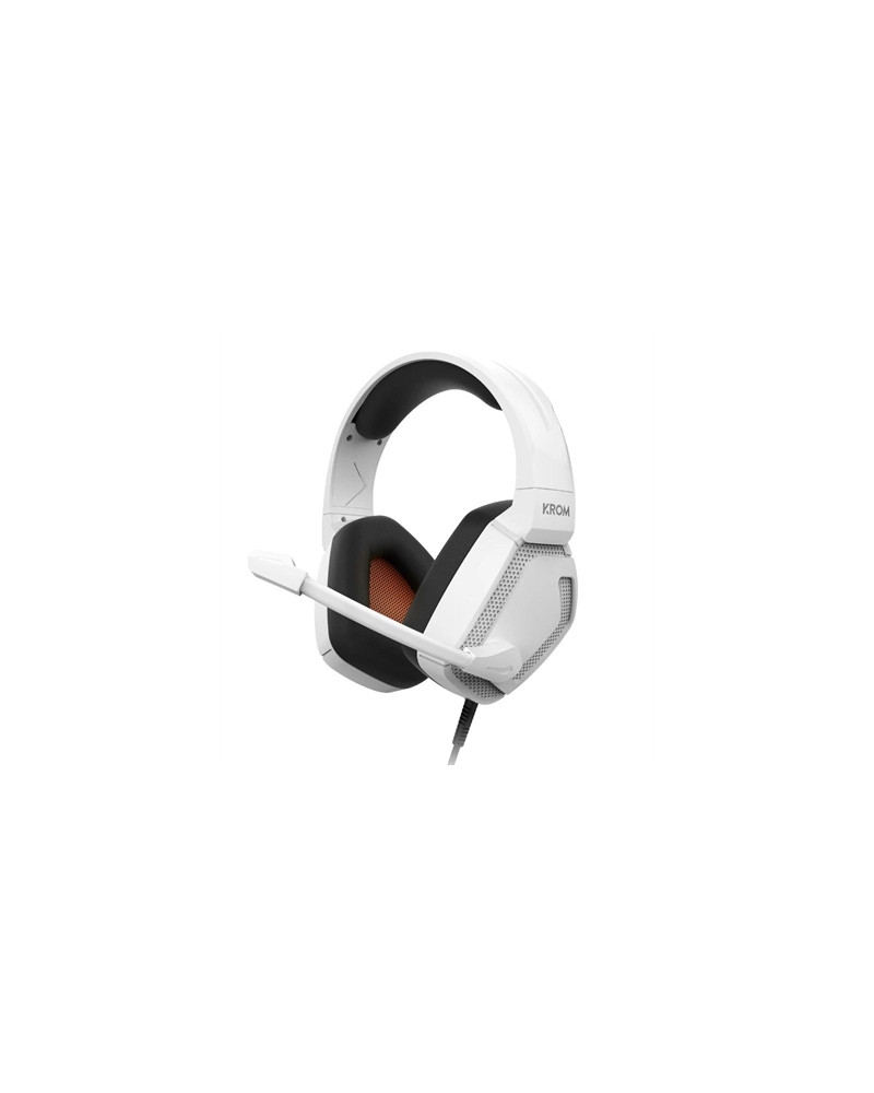 KROM KOPA PRO | AURICULAR GAMING STEREO BLANCO