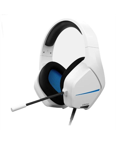 KROM KOPA MOVE AURICULAR GAMNG ESTEREO BLANCO AZUL