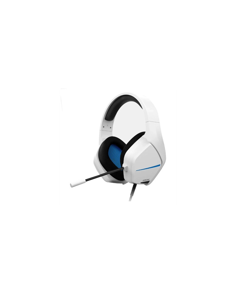 KROM KOPA MOVE AURICULAR GAMNG ESTEREO BLANCO AZUL