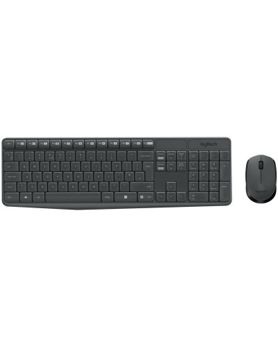 Logitech MK235 Teclado y ratón Inalámbrico Gris
