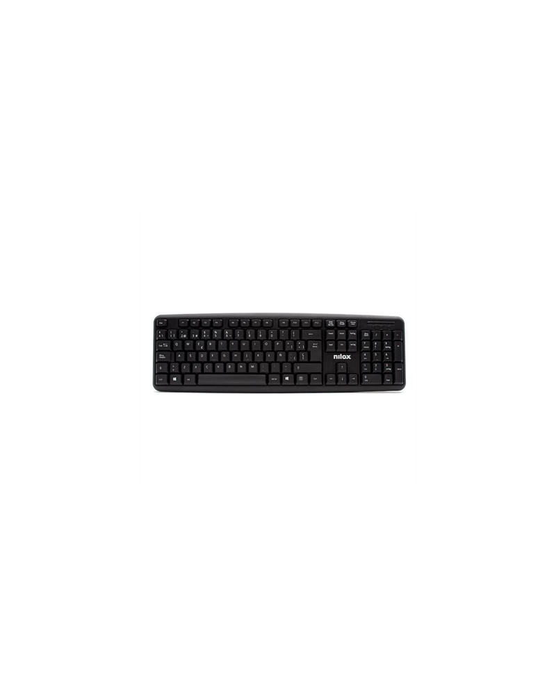 Nilox Teclado Compacto NXKBE000002 Usb Negro