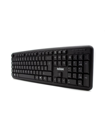 Nilox Teclado Compacto NXKBE000002 Usb Negro