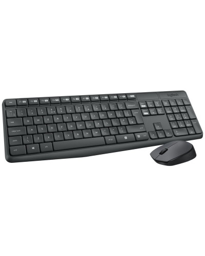 Logitech MK235 Teclado y ratón Inalámbrico Gris