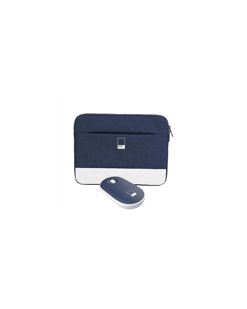 Celly Kit Sleeve Pantone + raton 15,6" Navy