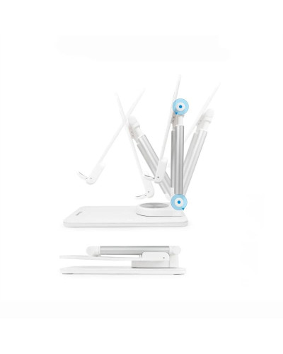 Tooq Soporte mesa tablet hasta 13" Blanco