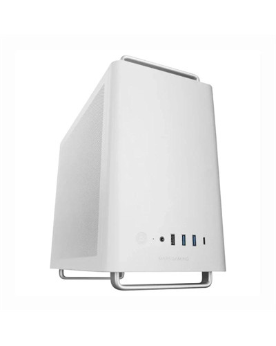 MARS GAMING Microatx MCELITE Alto Rendi. Blanco