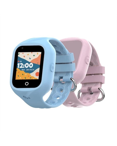 Celly Smartwatche Kids 4G 2 Correas Azul y Rosa
