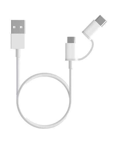 Xiaomi Cable 2 en 1 Usb micro usb/tipo c 1 m