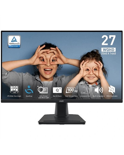 MSI MP275Q  Monitor 27" IPS WQHD100h VGA HDMI MM