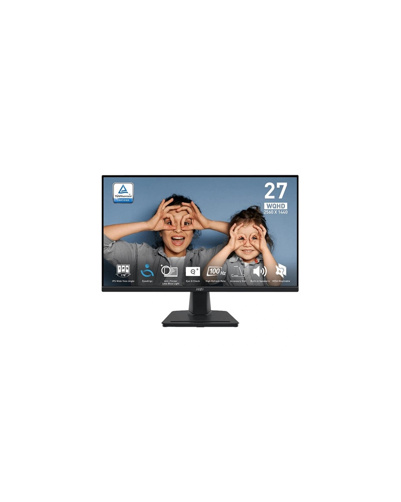 MSI MP275Q  Monitor 27" IPS WQHD100h VGA HDMI MM