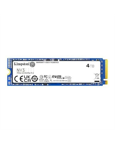 Kingston NV3 SSD 4TB PCIe NVMe Gen 4.0
