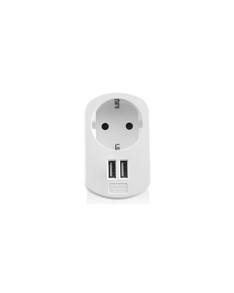 EWENT EW1211 Cargador 2 puertos usb 3.1A