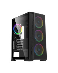 Hiditec Caja ATX MH12 METAL ARGB USB 3.1 TYPE-C